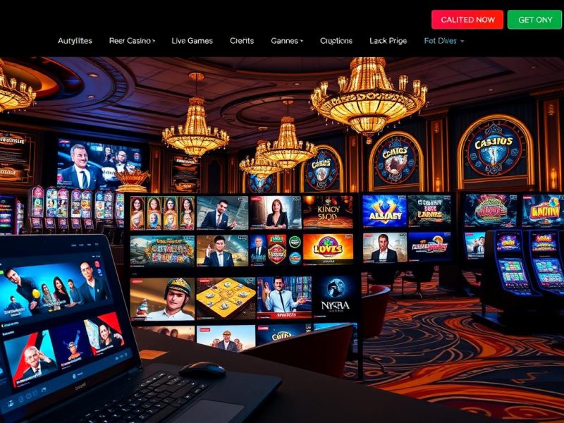 website live games casino dengan pilihan taruhan beragam