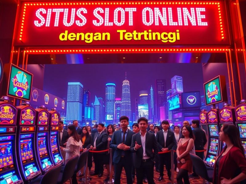 Situs Slot Online dengan RTP Tertinggi