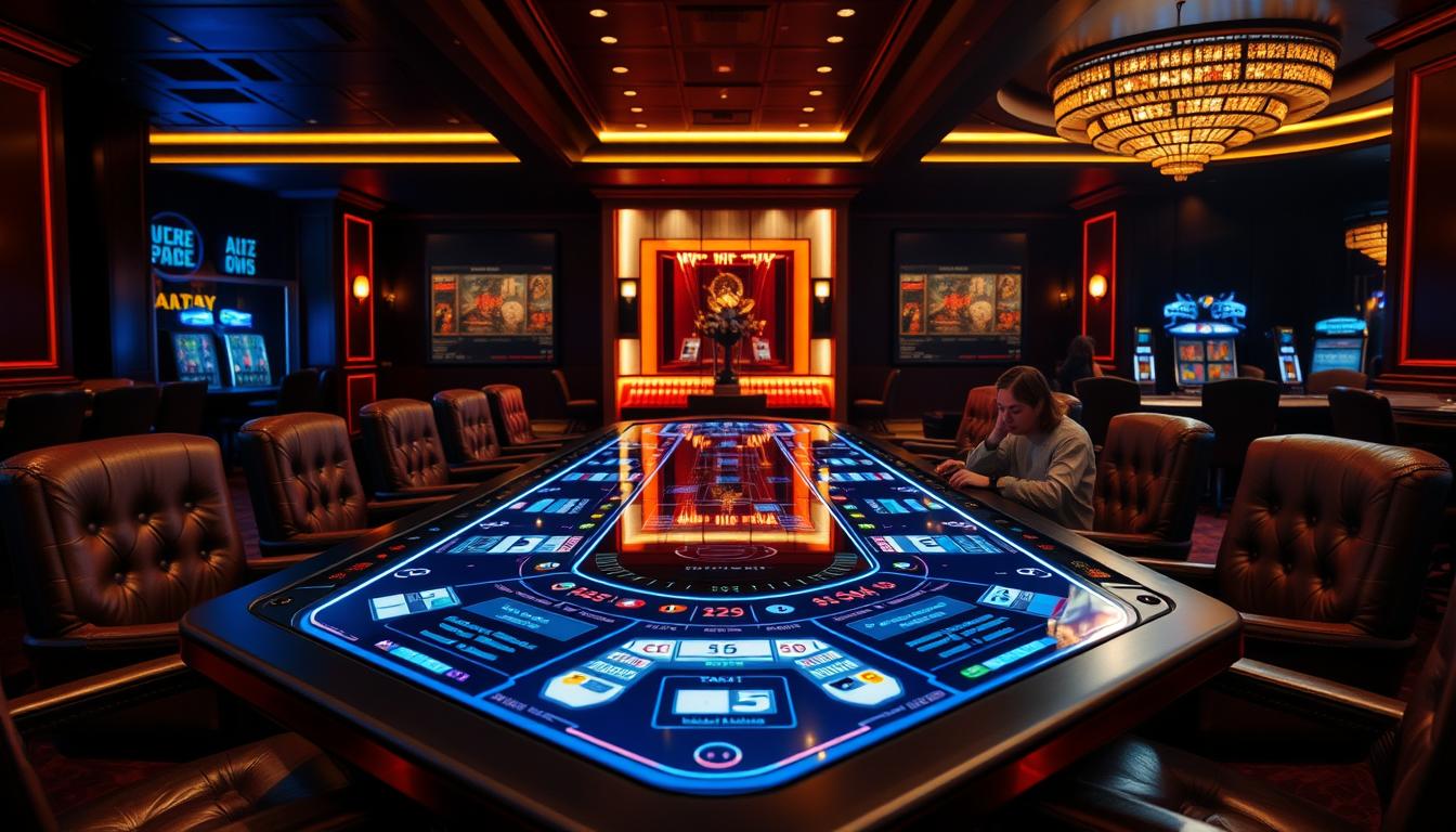 meja permainan interaktif live casino
