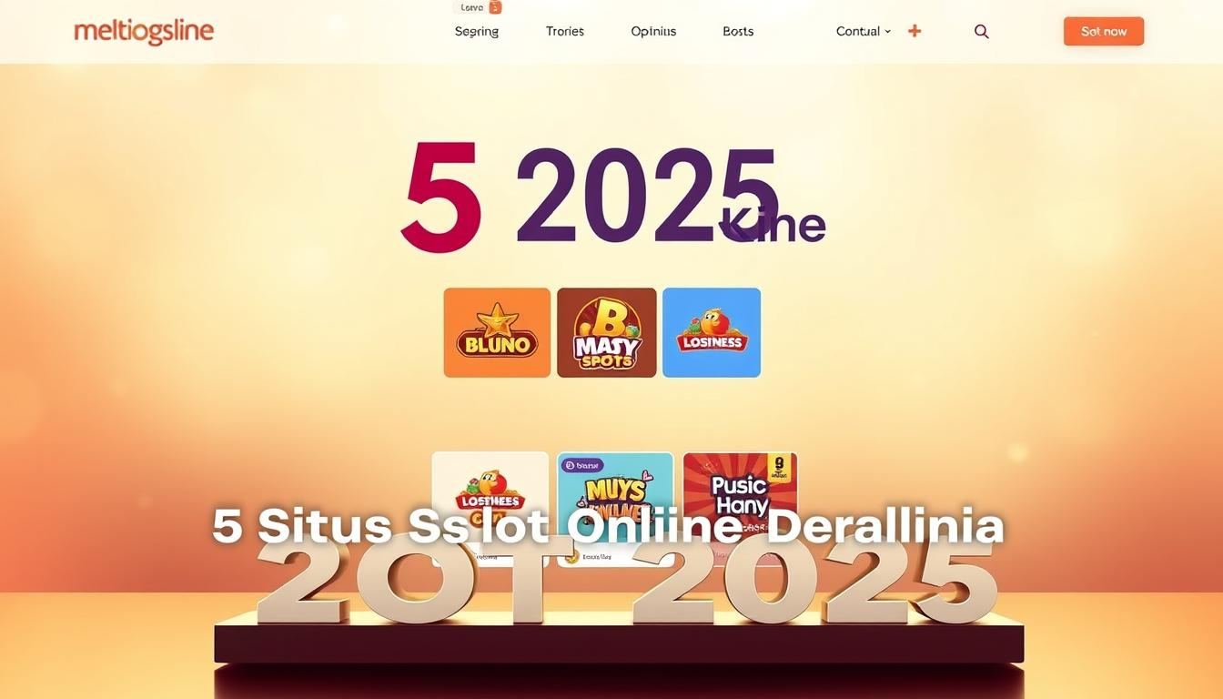 Situs Slot Online Terpercaya 2025